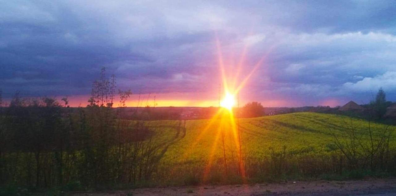 W Starej Szkole - Agroturystyka Pieczarki Bagian luar foto